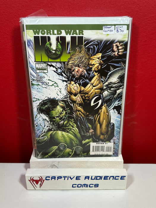 World War Hulk #5 - Skaar Cameo - NM