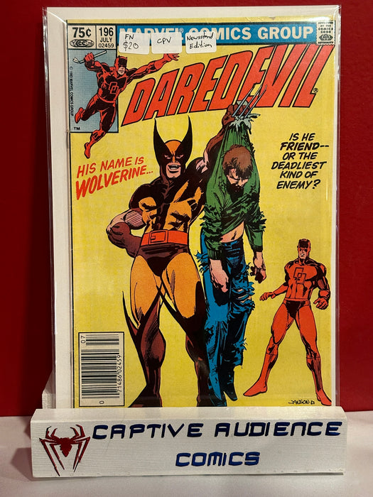 Daredevil, Vol. 1 #196 - CPV - Newsstand Edition - FN