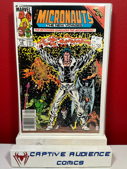 Micronauts The New Voyages #16 - CPV - VF