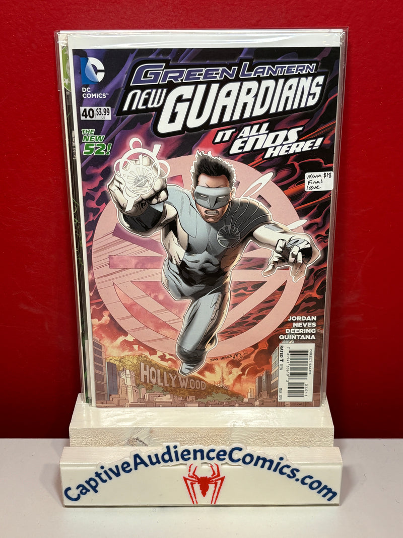 Green Lantern: New Guardians #40 - Final Issue - VF/NM