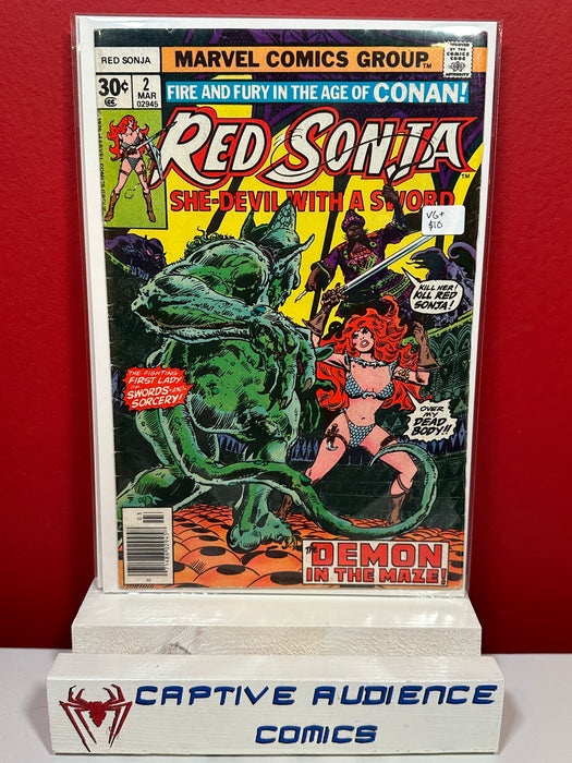 Red Sonja, Vol. 1 #2 - VG+