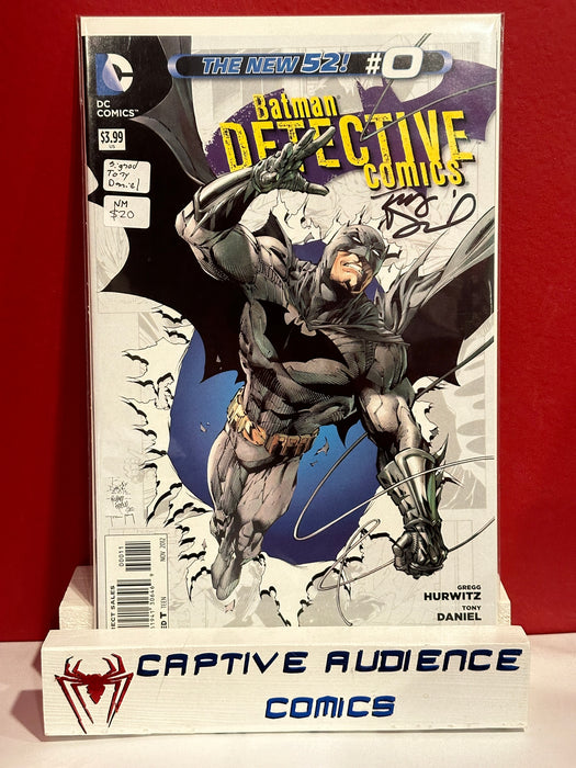 Detective Comics, Vol. 2 #0 - Signed Tony Daniel - NM