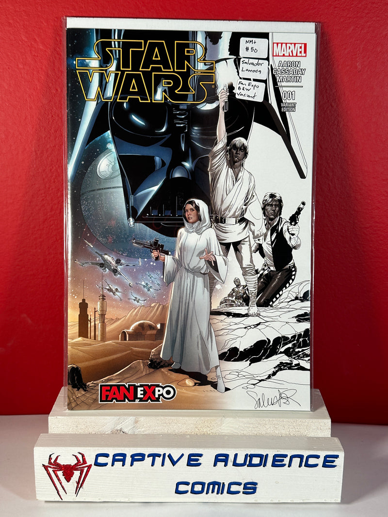 Star Wars, Vol. 2 #1 - Salvador Larroca Fan Expo B&W Variant - NM+