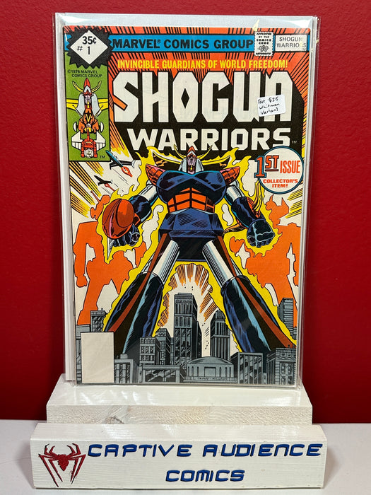 Shogun Warriors #1 - Whitman Variant - FN+