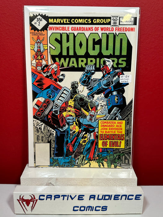 Shogun Warriors #2 - Whitman Variant - VF-