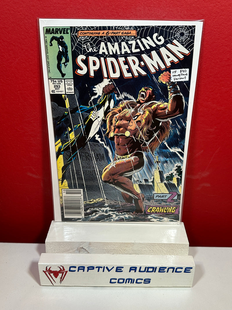 Amazing Spider-Man, The Vol. 2 #293 - Newsstand Variant - VF