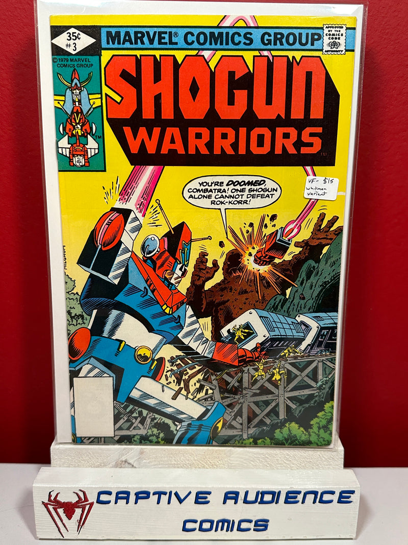 Shogun Warriors #3 - Whitman Variant - VF-