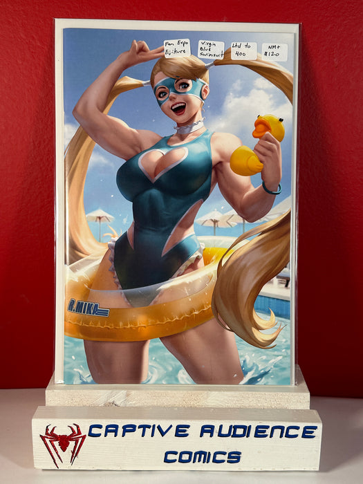 Street Fighter & Friends: Swimsuit Special 2024 #1 - Fan Expo Ejikure Virgin Blue Swimsuit - Ltd. to 400 - NM+