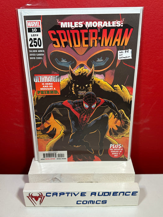 Miles Morales: Spider-Man #10 - 1st Ultimatum - NM-