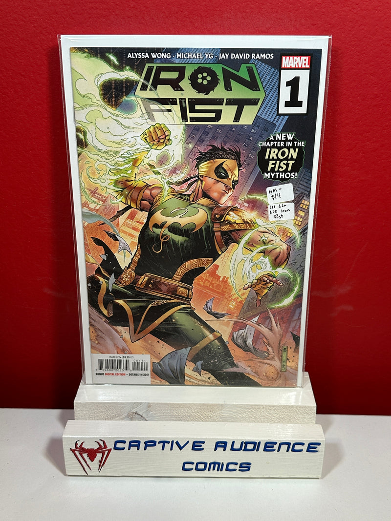 Iron Fist, Vol. 6 #1 - 1st Lin Lie Iron Fist - NM-
