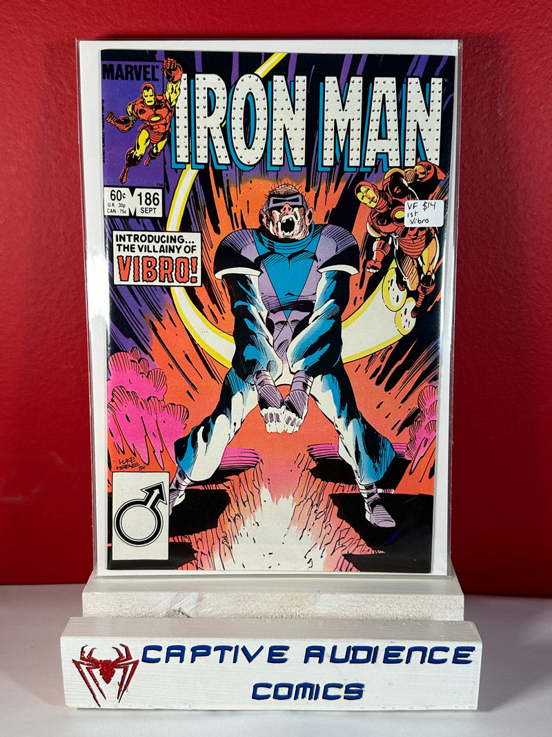 Iron Man, Vol. 1 #186 - 1st Vibro - VF