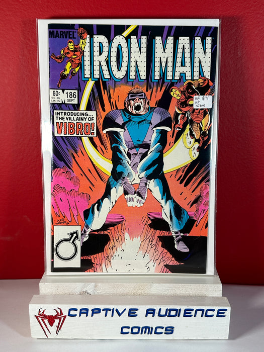 Iron Man, Vol. 1 #186 - 1st Vibro - VF