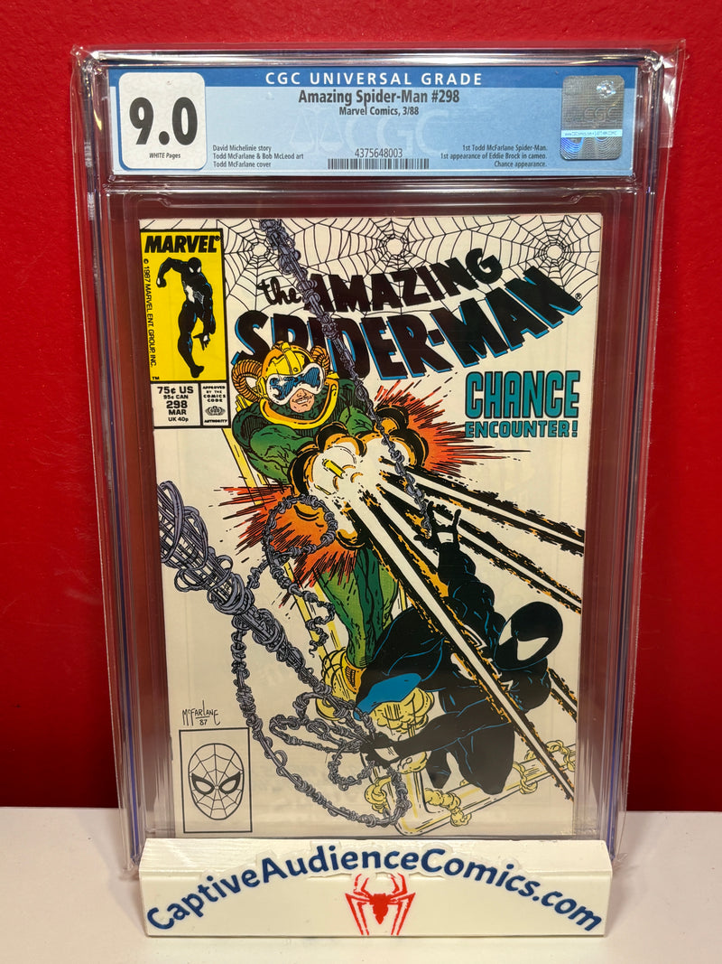Amazing Spider-Man, The Vol. 1 #298 - 1st Eddie Brock/Venom - CGC 9.0