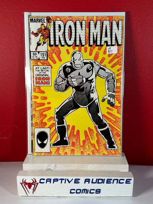 Iron Man, Vol. 1 #191 - VF