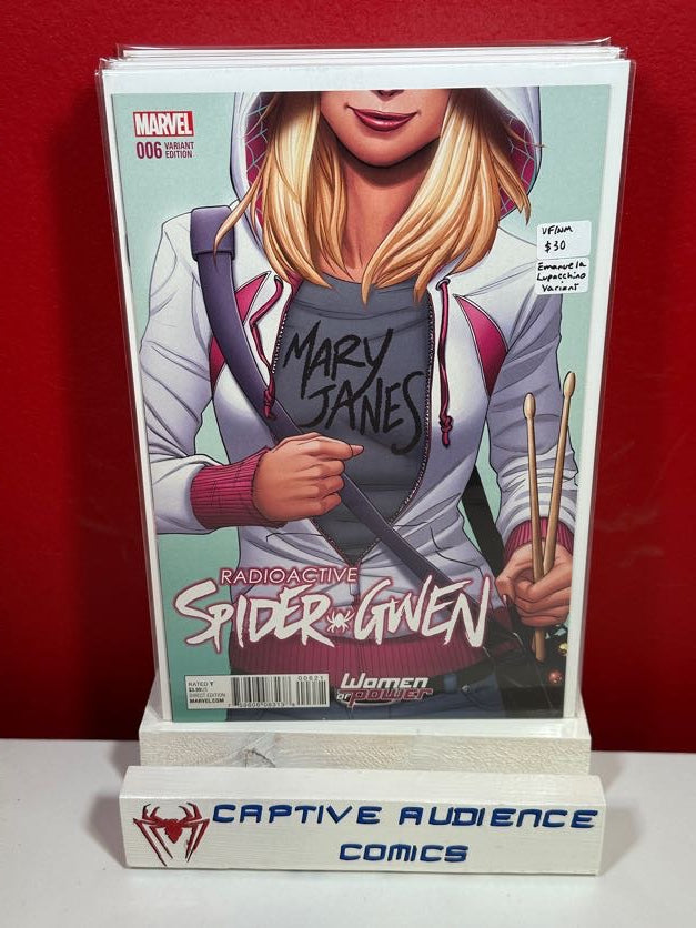 Spider-Gwen, Vol. 2 #6 - Emanuela Lupacchino Variant - VF/NM