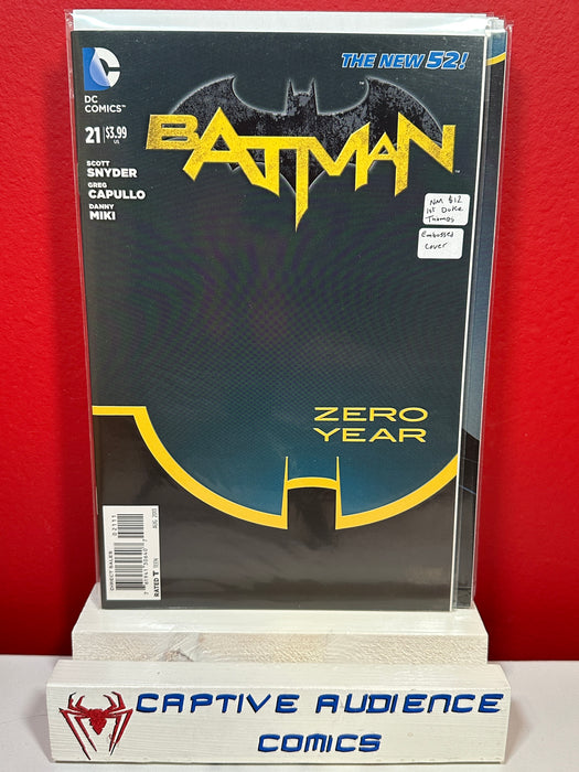 Batman, Vol. 2 #21 - 1st Duke Thomas, Embossed Cover - NM