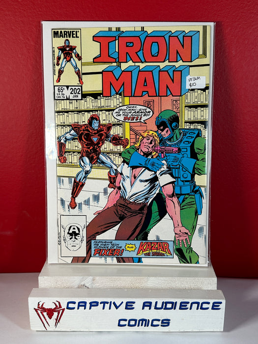 Iron Man, Vol. 1 #202 - VF/NM