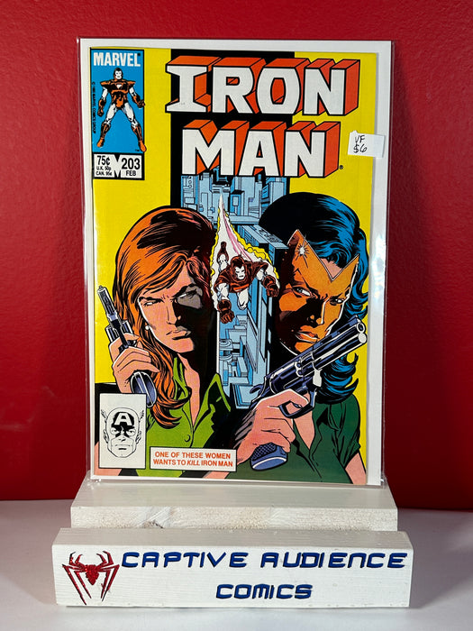 Iron Man, Vol. 1 #203 - VF