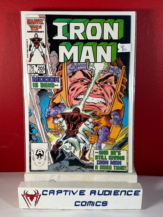 Iron Man, Vol. 1 #205 - VF