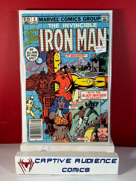 Iron Man Annual #5 - CPV - FN+