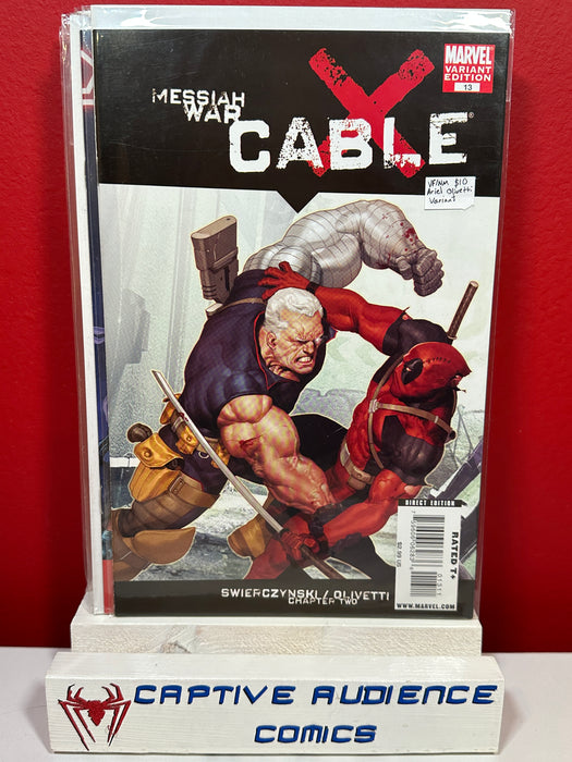 Cable, Vol. 2 #13 - Ariel Olivetti Variant - VF/NM