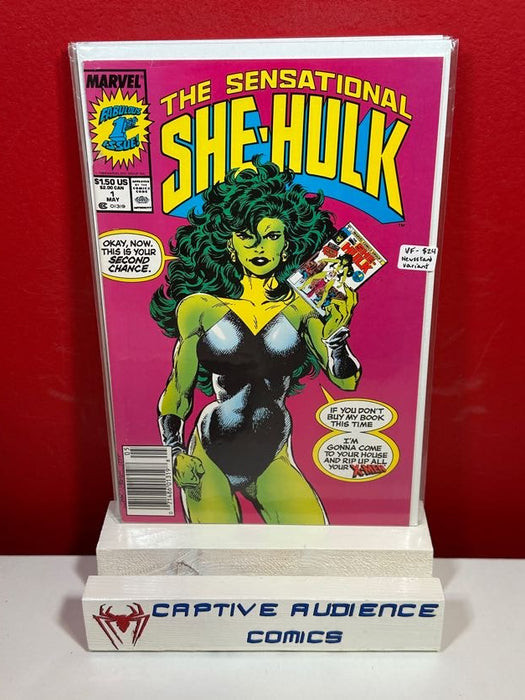 Sensational She-Hulk, The Vol. 1 #1 - Newsstand Variant - VF-