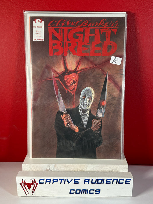 Clive Barker's: Night Breed #1 - VF+