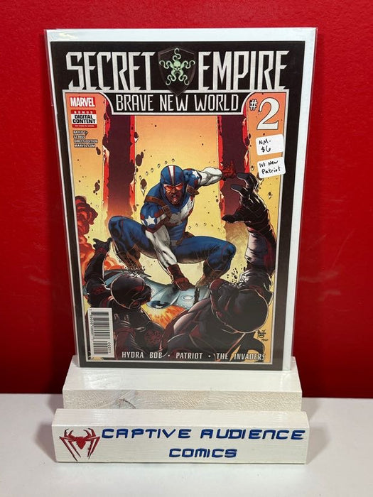 Secret Empire: Brave New World #2 - 1st New Patriot - NM-