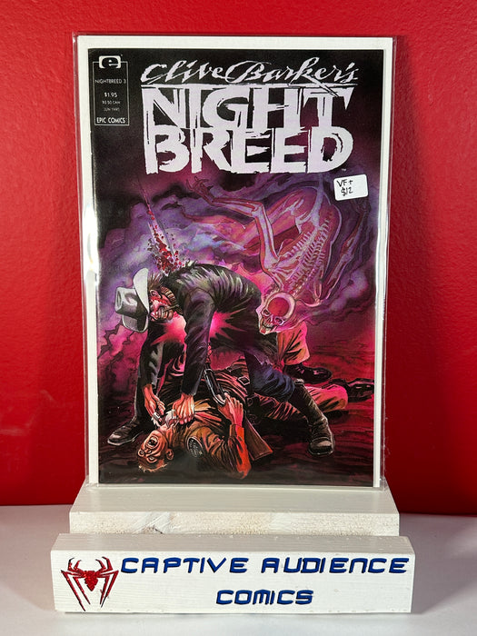 Clive Barker's: Night Breed #3 - VF+