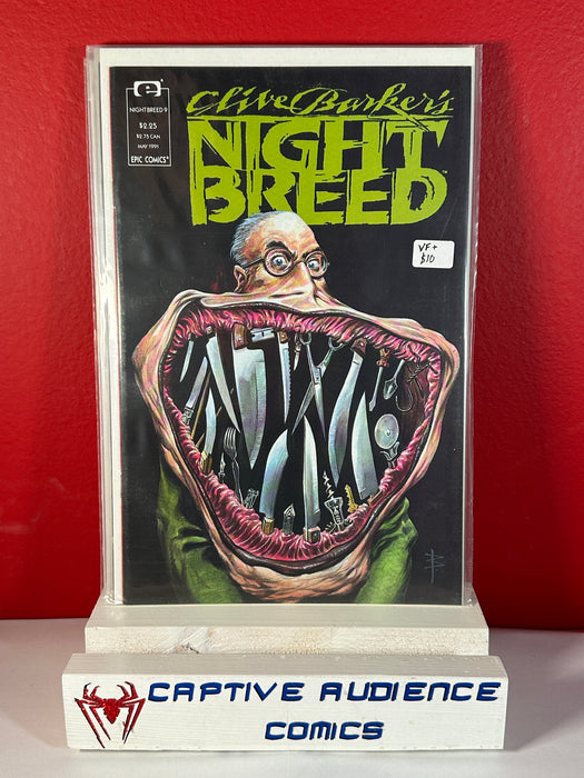 Clive Barker's: Night Breed #9 - VF+