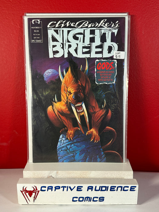 Clive Barker's: Night Breed #11 - NM