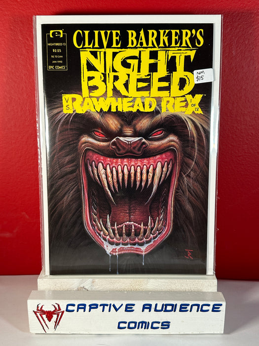 Clive Barker's: Night Breed #13 - NM