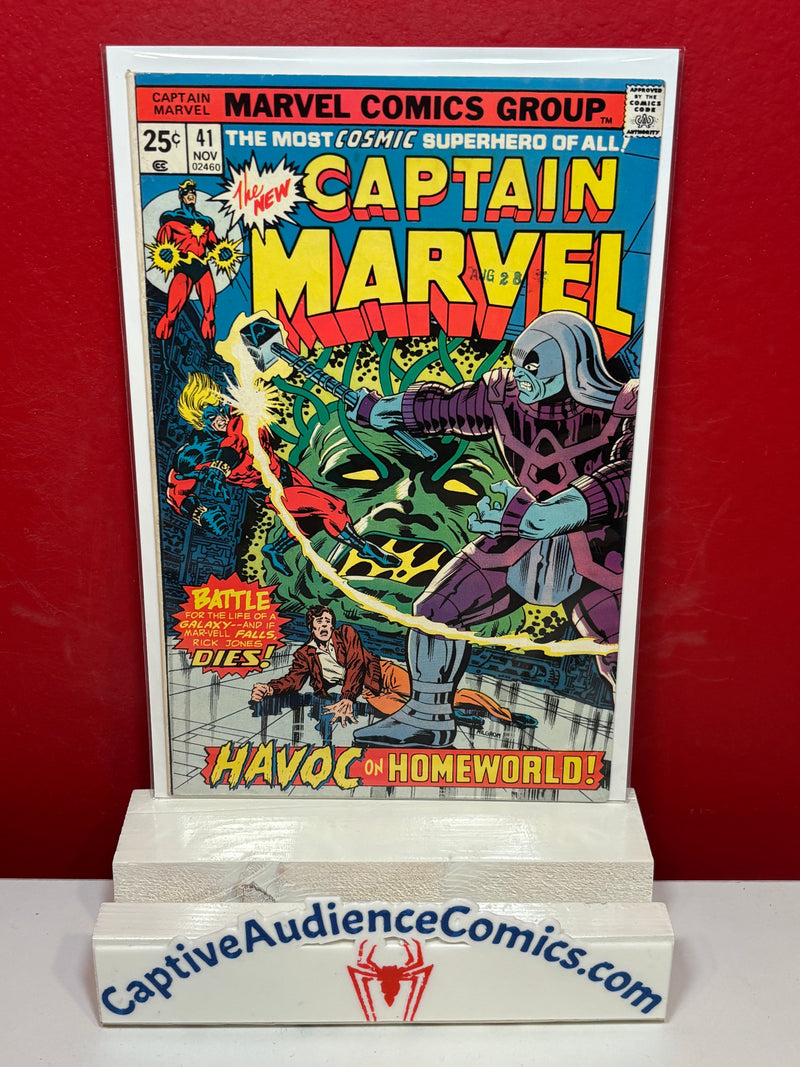 Captain Marvel, Vol. 1 #41 - FN/VF