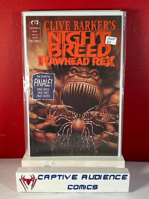 Clive Barker's: Night Breed #16 - VF/NM