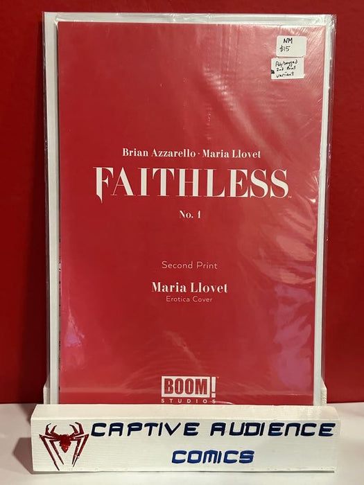Faithless #1 - Polybagged - 2nd Print Variant - NM