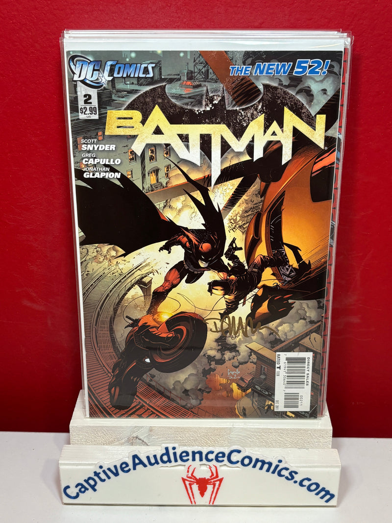 Batman, Vol. 2 #2 - 1st Talon Signed Dave McCaig - NM-