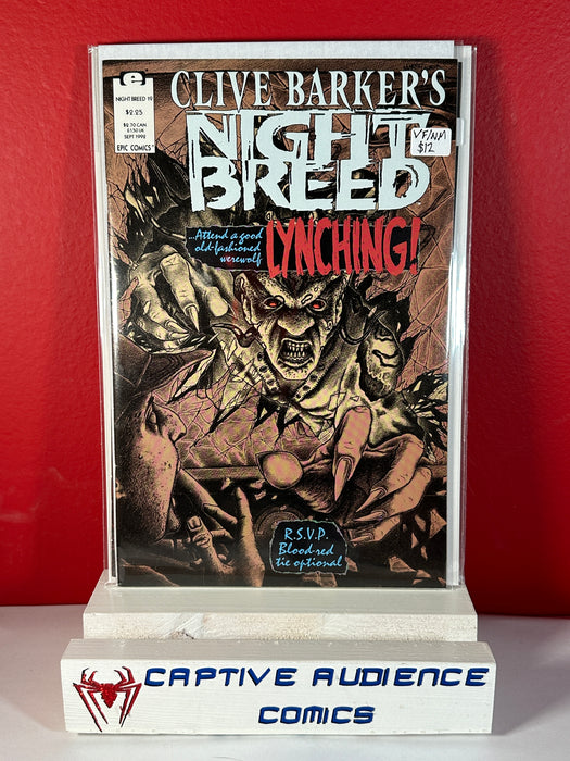 Clive Barker's: Night Breed #19 - VF/NM