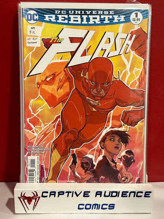 Flash, Vol. 5 #1 - 1st Full Godspeed - NM