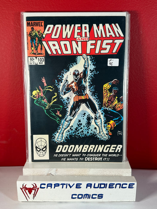 Power Man And Iron Fist, Vol. 1 #103 - VF-