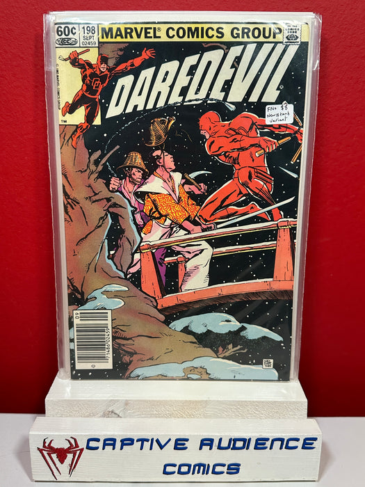 Daredevil, Vol. 1 #198 - Newsstand Variant - FN+