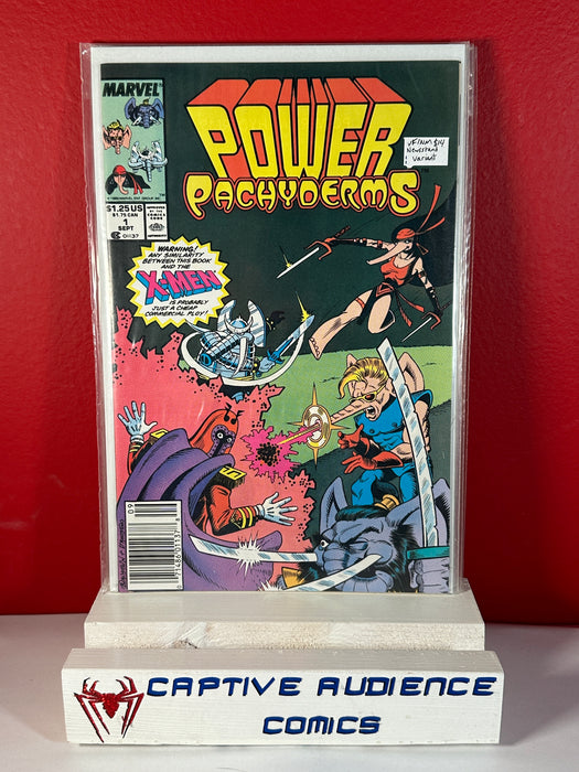 Power Pachyderms #1 - Newsstand Variant - VF/NM