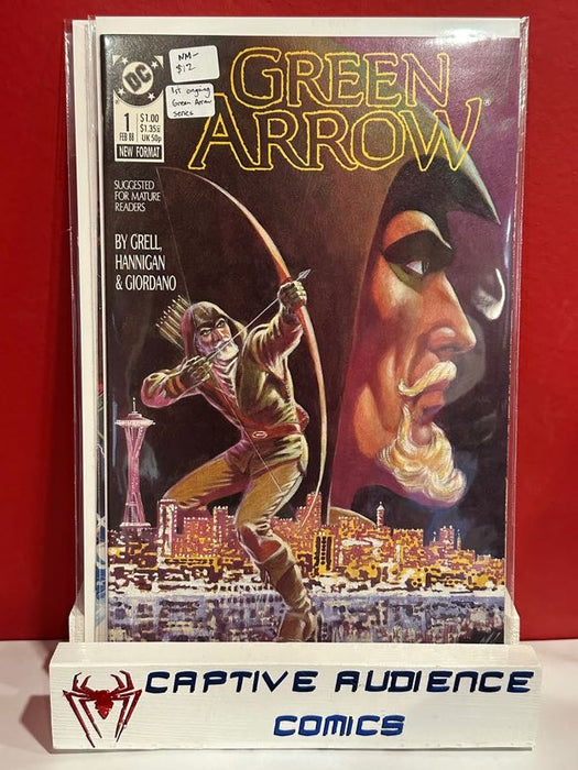 Green Arrow, Vol. 2 #1 - 1st Ongoing Green Arrow Senes - NM-