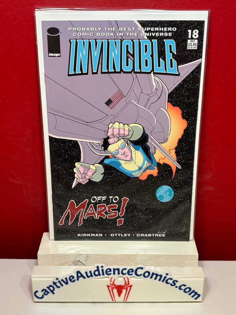 Invincible #18 - 1st Shapesmith - NM