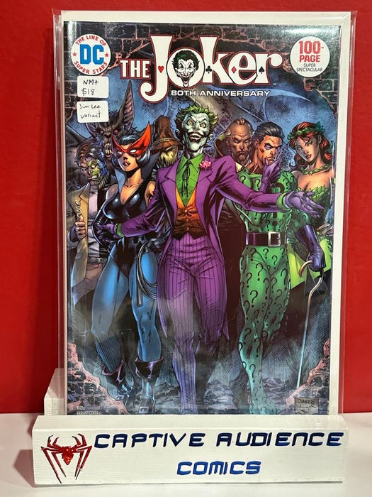 Joker: 80th Anniversary 100-Page Super Spectacular #1 - Jim Lee Variant - NM+