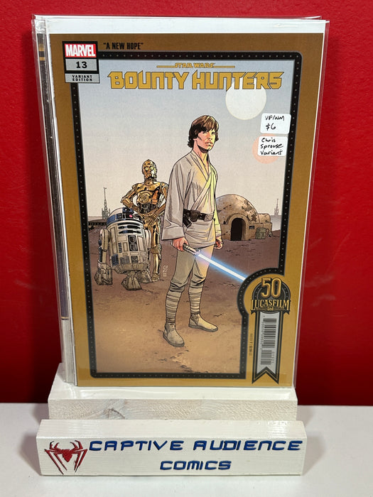 Star Wars: Bounty Hunters #13 - Chris Sprouse Variant - VF/NM