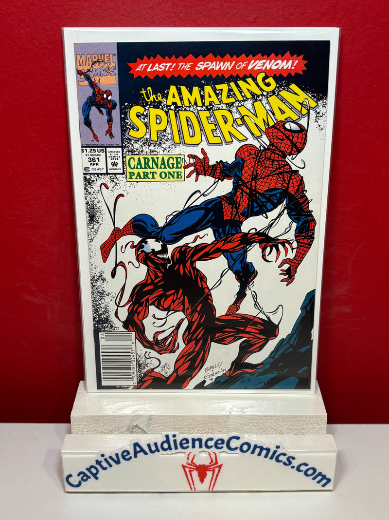 Amazing Spider-Man, The Vol. 1 #361 - Newsstand Variant - NM-