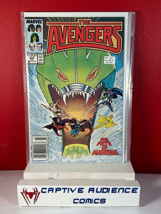 Avengers, The Vol. 1 #293 - Newsstand Variant - VF+