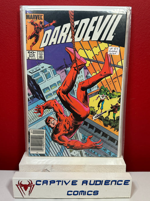 Daredevil, Vol. 1 #210 - Newsstand Variant - VF