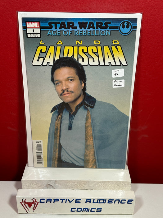 Star Wars: Age of Rebellion - Lando Calrissian #1 - Photo Variant - NM