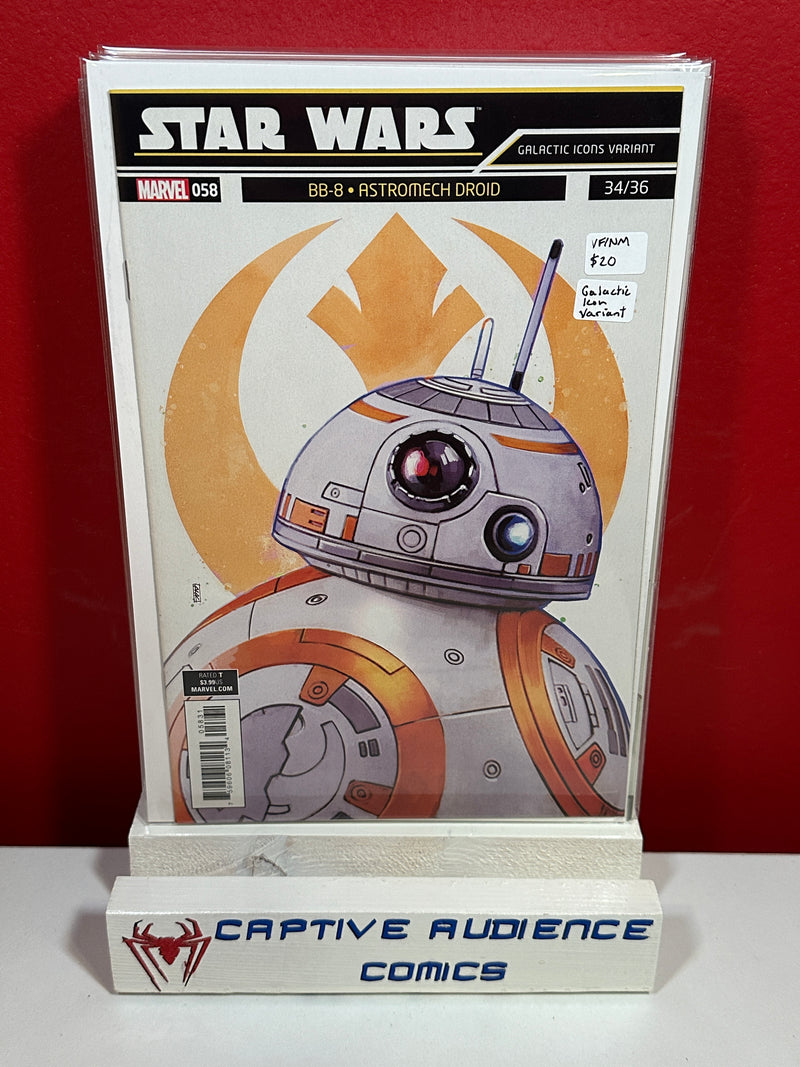 Star Wars, Vol. 2 #58 - Galactic Icon Variant - VF/NM
